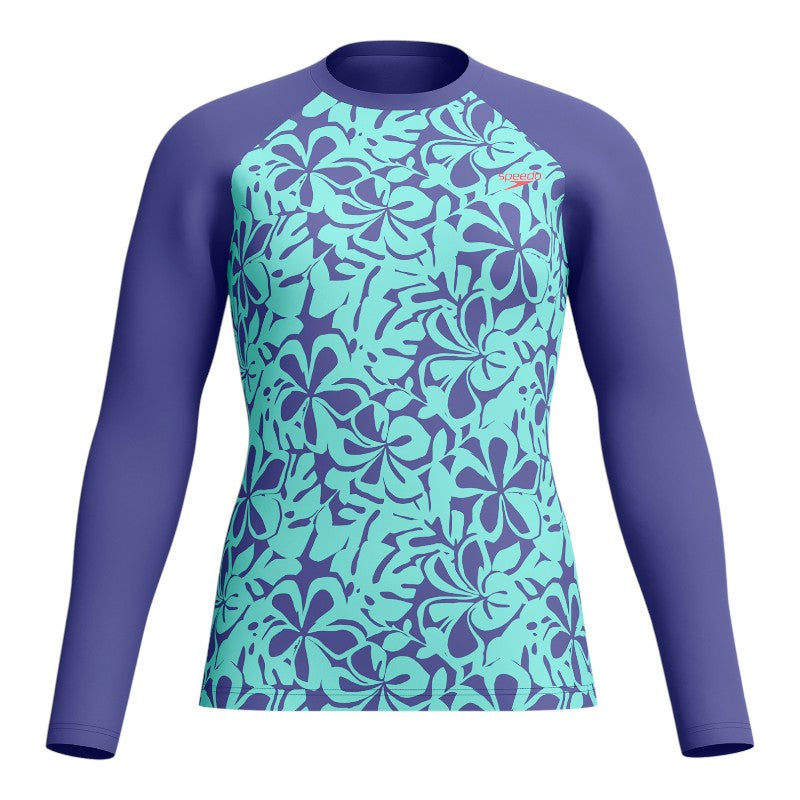 Vestido de baño estampado Speedo para dama