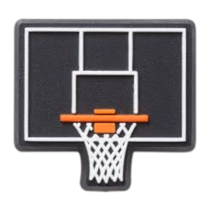 Jibbitz Black Basketball Backboard Crocs