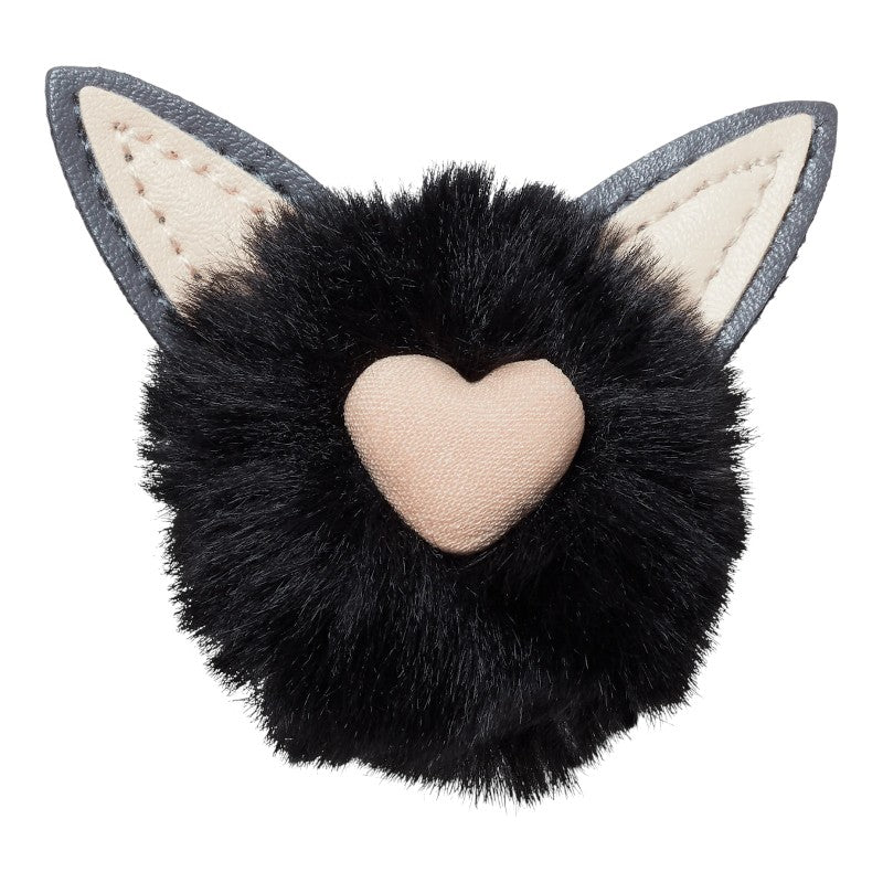 Charm Jibbitz Black Puff Ball Cat Crocs
