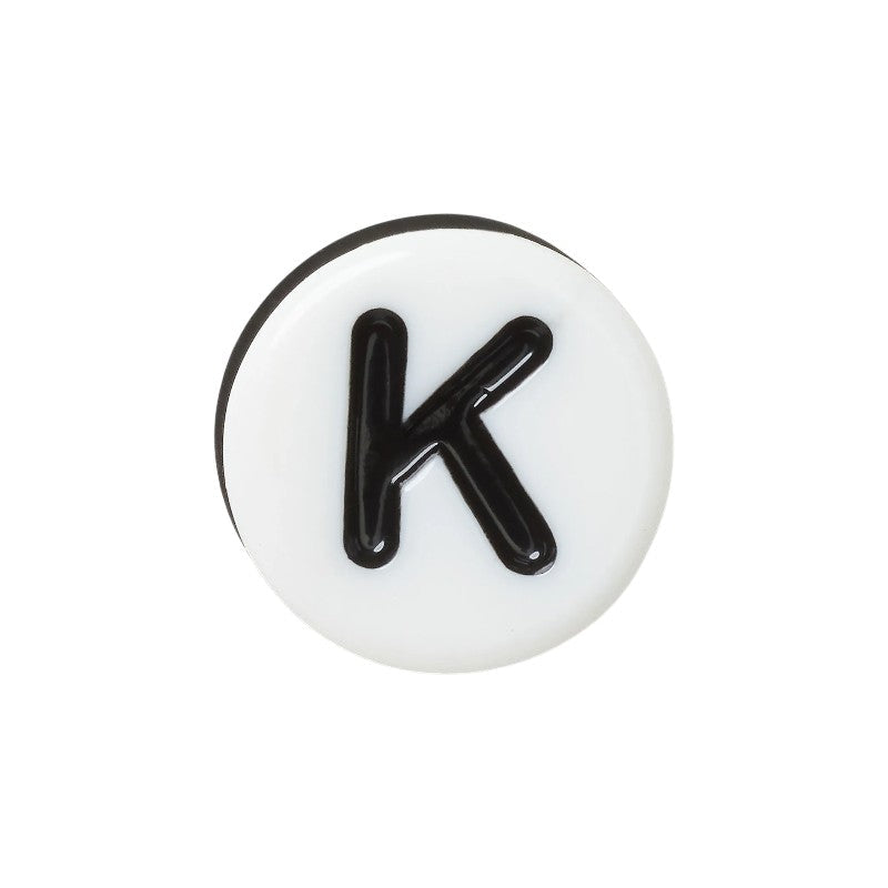 Tiny Friendship Letter K Jibbitz Crocs