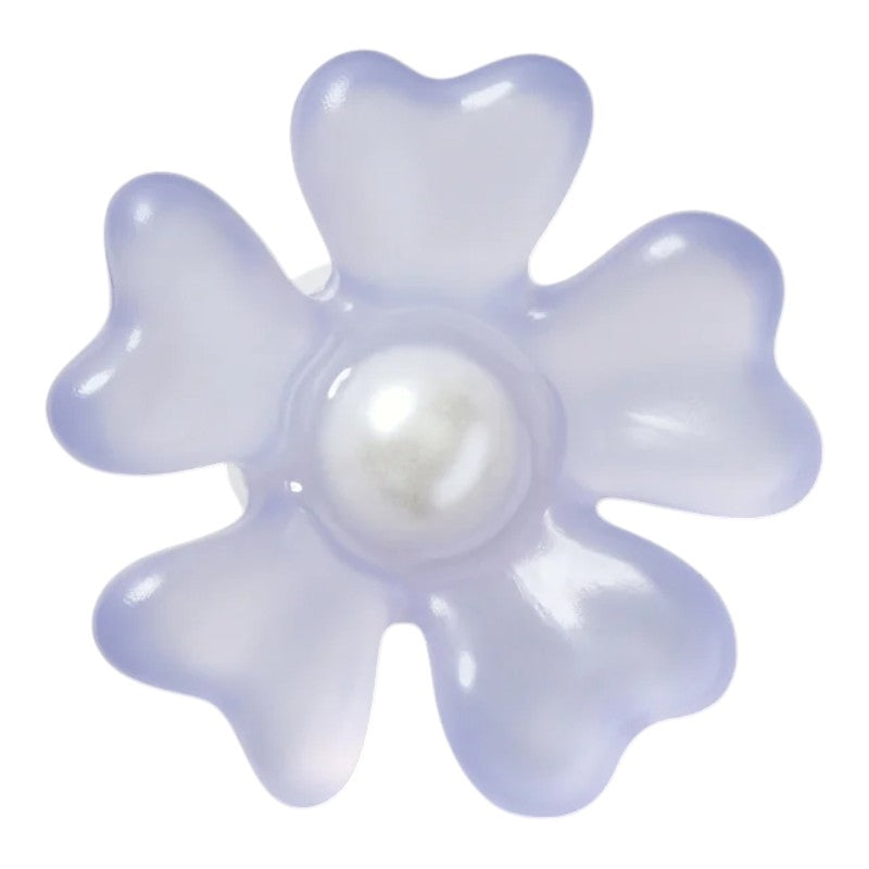 Accesorio Jibbitz Lavender Matte Pearl Flower Crocs
