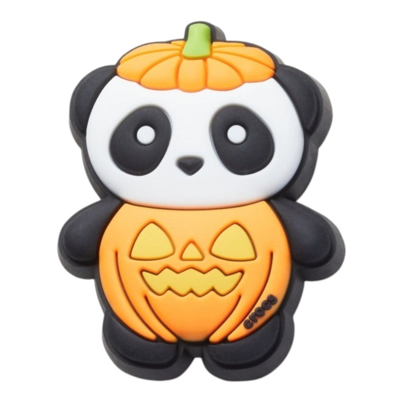 Jibbitz Panda Jack O' Lantern Crocs