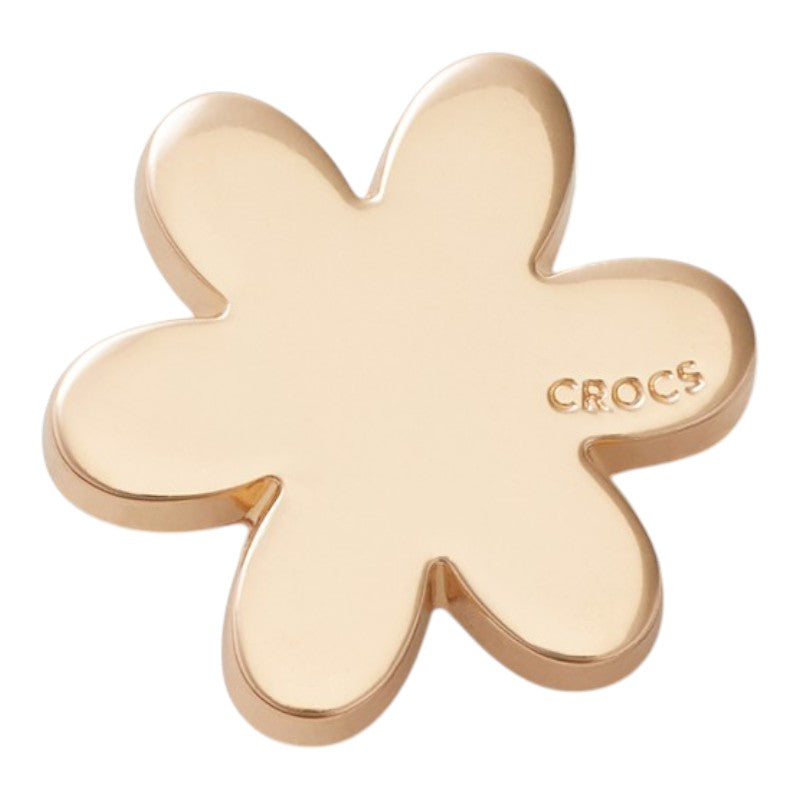 Jibbitz Crafted Gold Flower Crocs