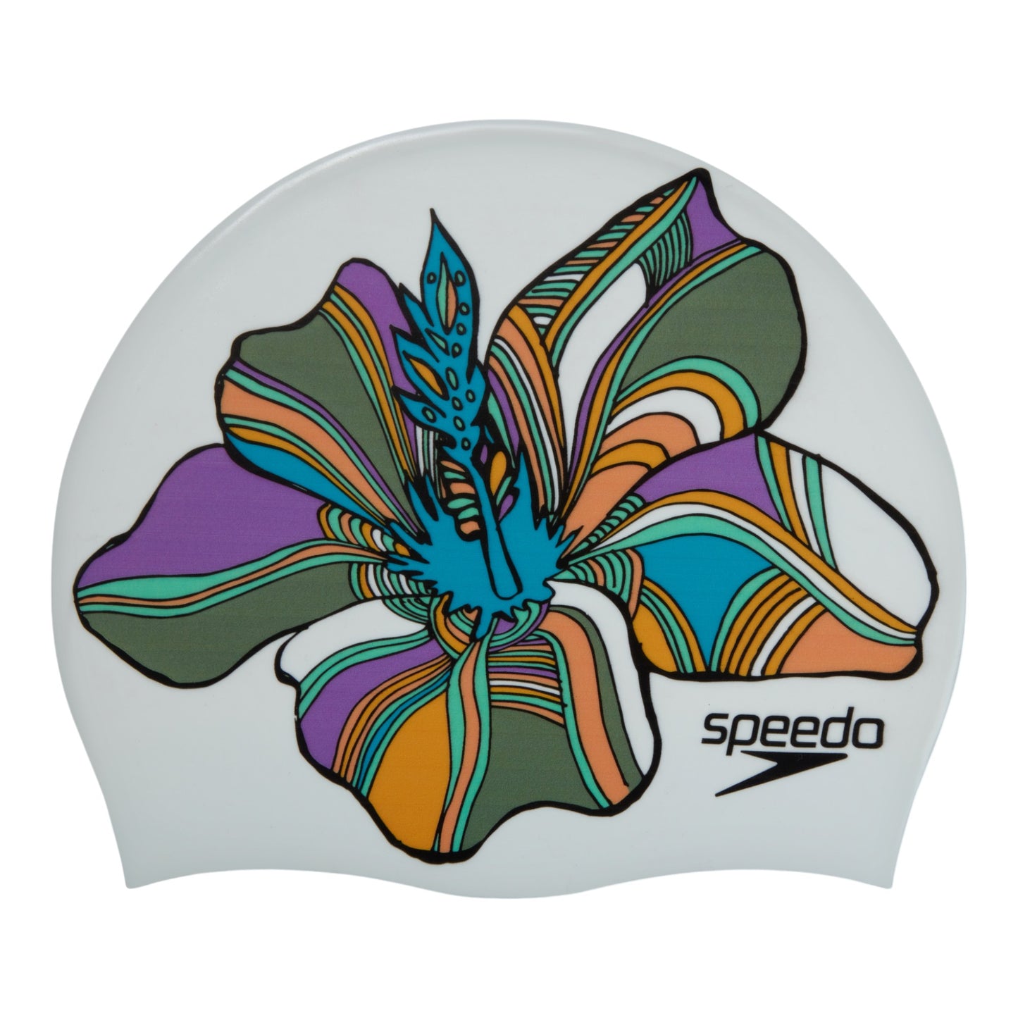 Gorro de natación Speedo con estampado digital