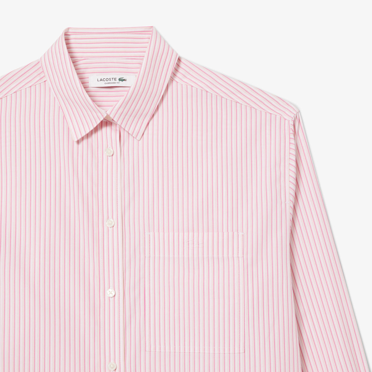 Camisa manga larga Lacoste para dama
