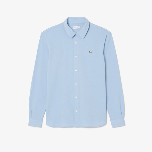 Camisa pique léger slim fit Lacoste