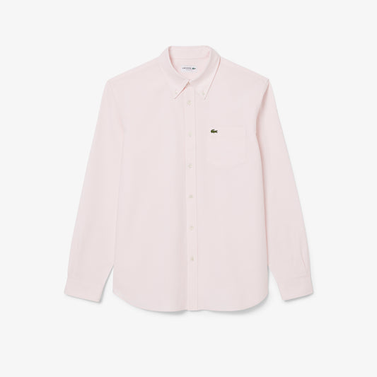 Camisa Oxford Regular Fit Lacoste