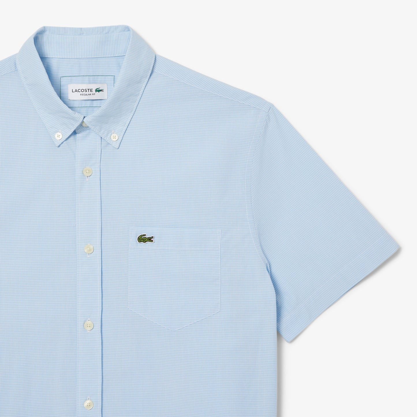 Camisa manga corta Lacoste para caballero