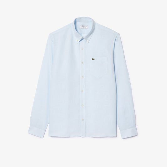 Camisa manga larga Lacoste para caballero