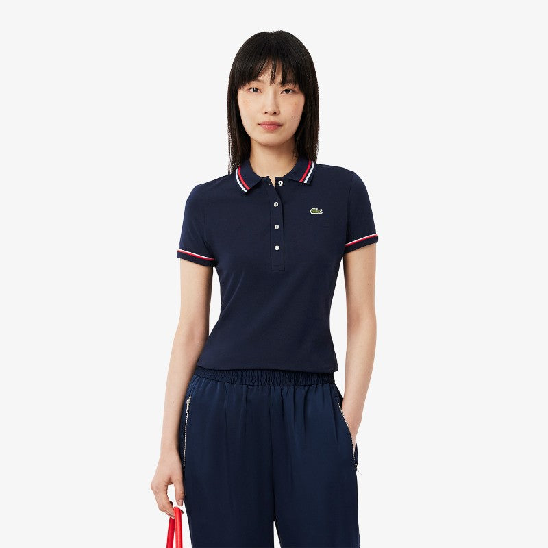 Suéter tipo polo Lacoste para dama