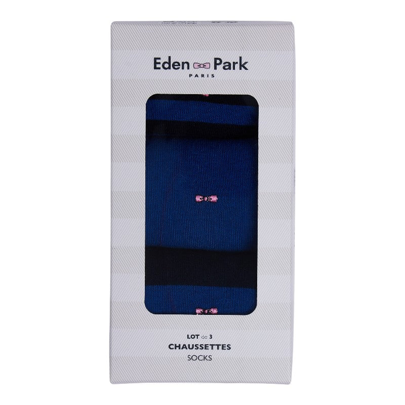 Pack de 3 medias Eden Park para caballero