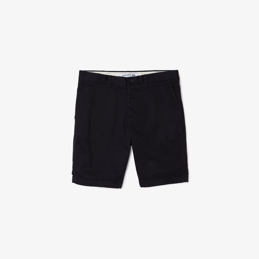 Bermuda Lacoste en gabardina de algodón