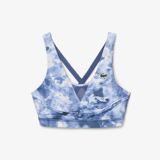 Top deportivo jersey Lacoste para dama