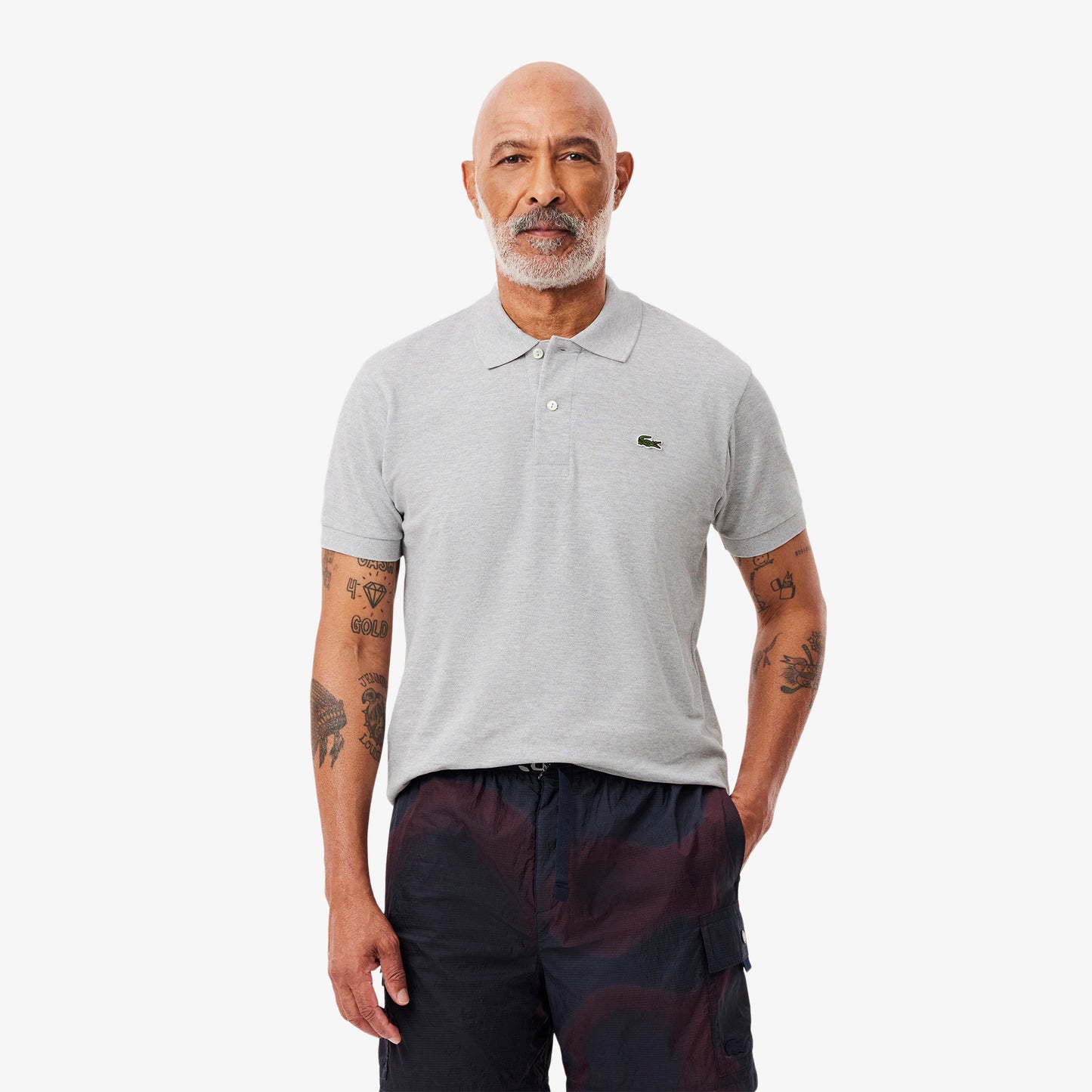 Suéter tipo polo Lacoste