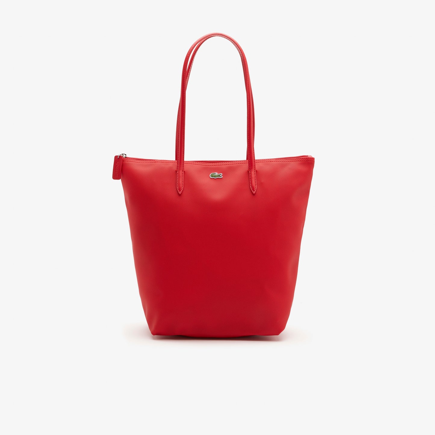 Bolso tote pequeño Lacoste con cremallera