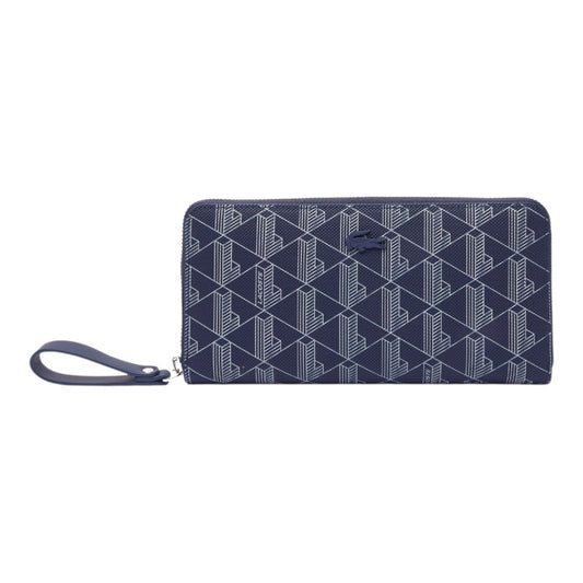 Cartera Lacoste con monograma para tarjetas