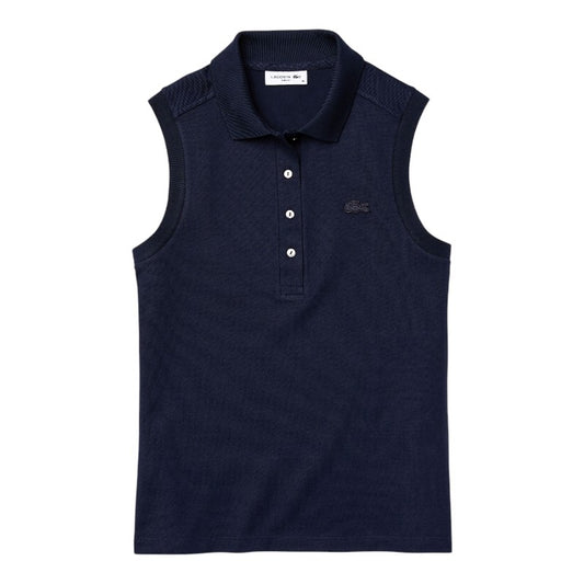 Suéter tipo polo Lacoste para dama