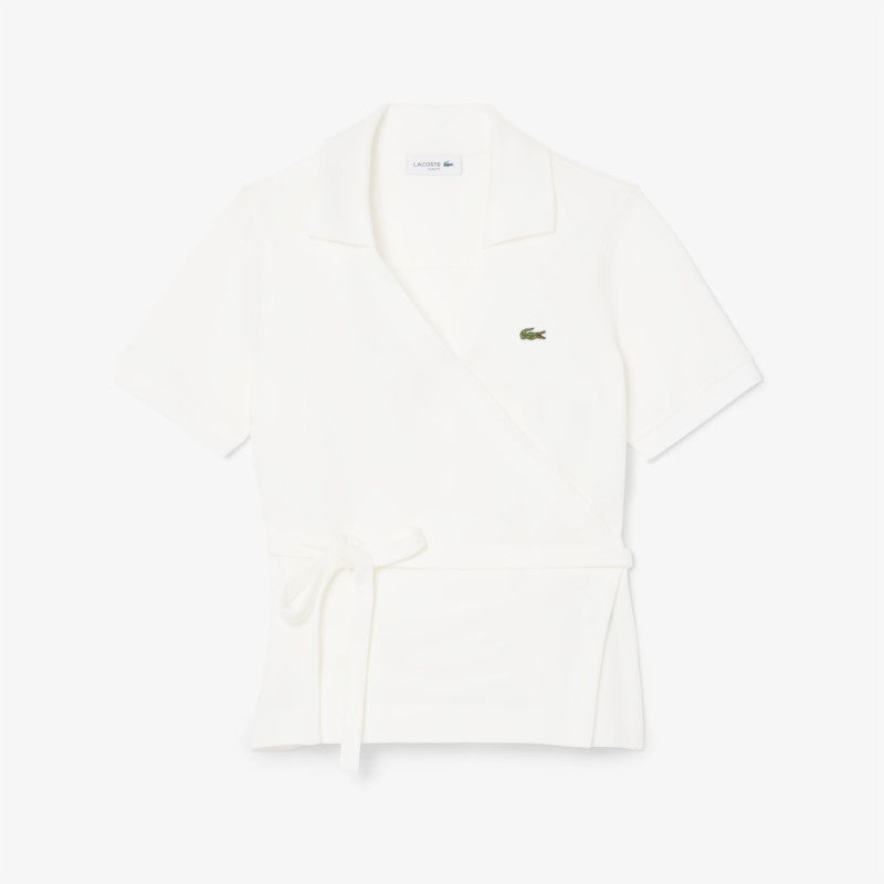 Suéter tipo polo Lacoste para dama
