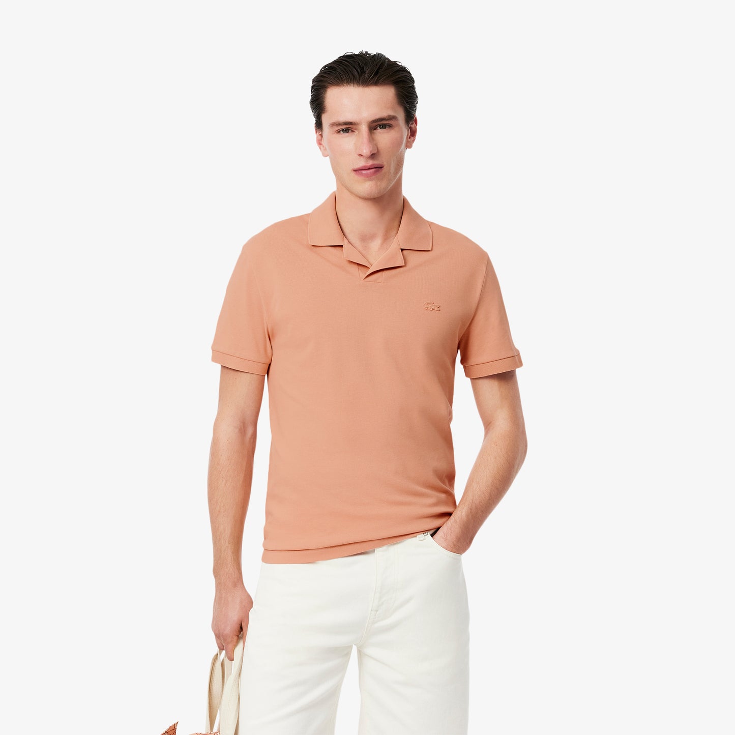 Suéter tipo polo Lacoste para hombre