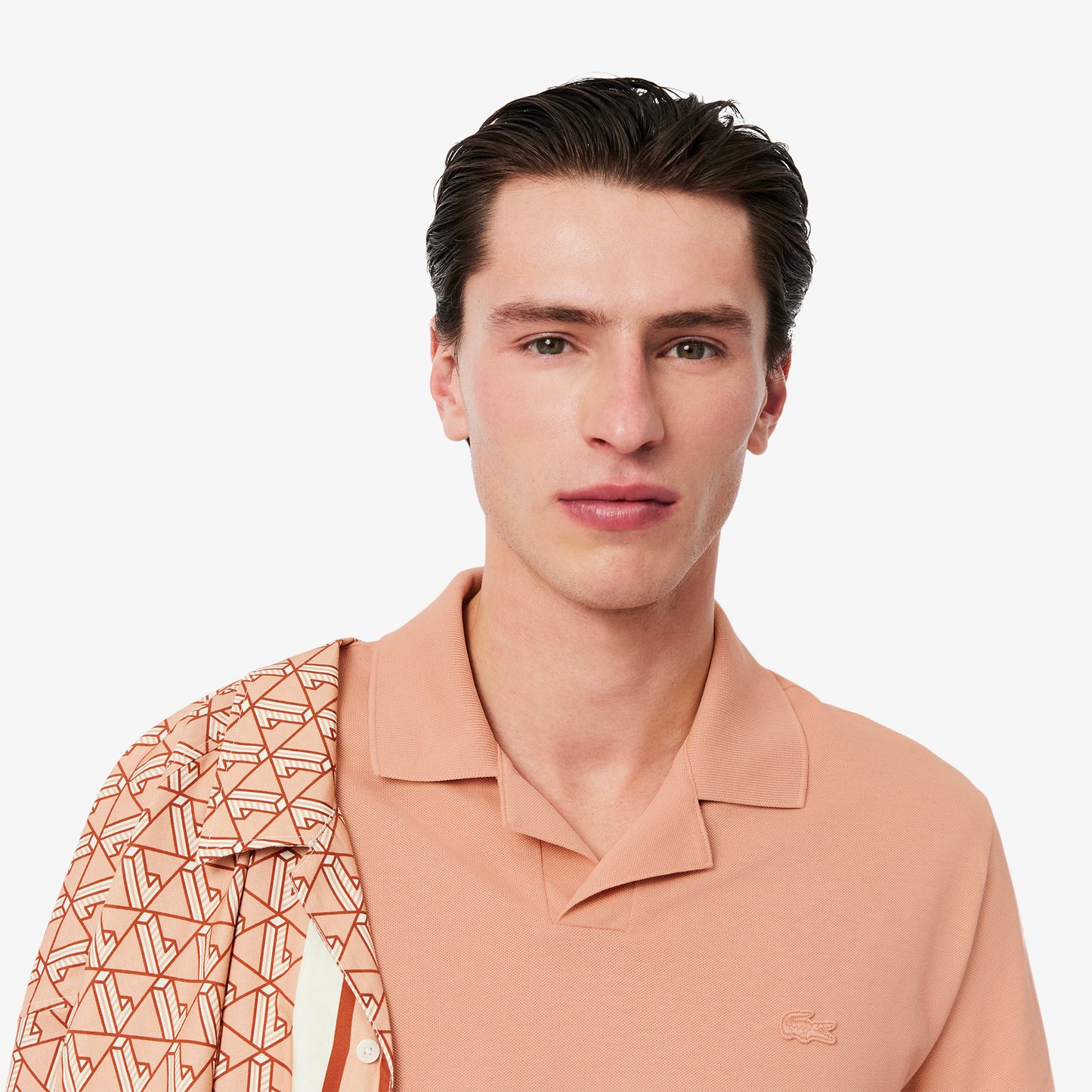Suéter tipo polo Lacoste para hombre