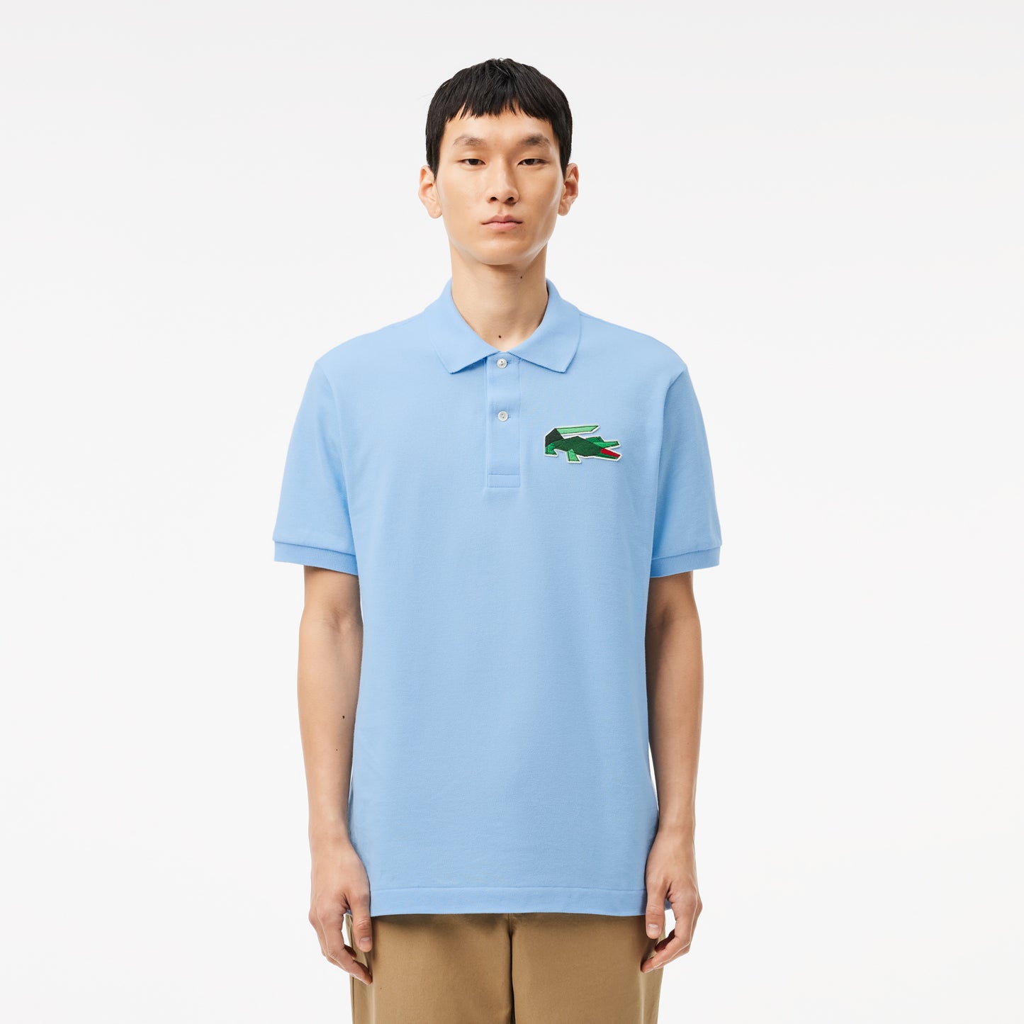 Suéter tipo polo Lacoste