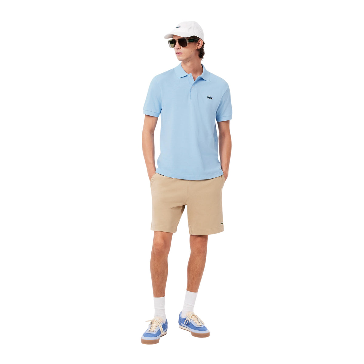 Suéter tipo polo Lacoste