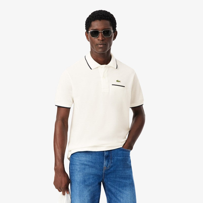 Suéter tipo polo Lacoste