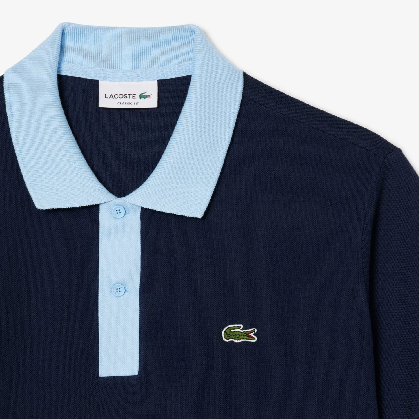 Suéter tipo polo Lacoste