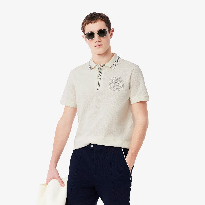 Suéter tipo polo Lacoste