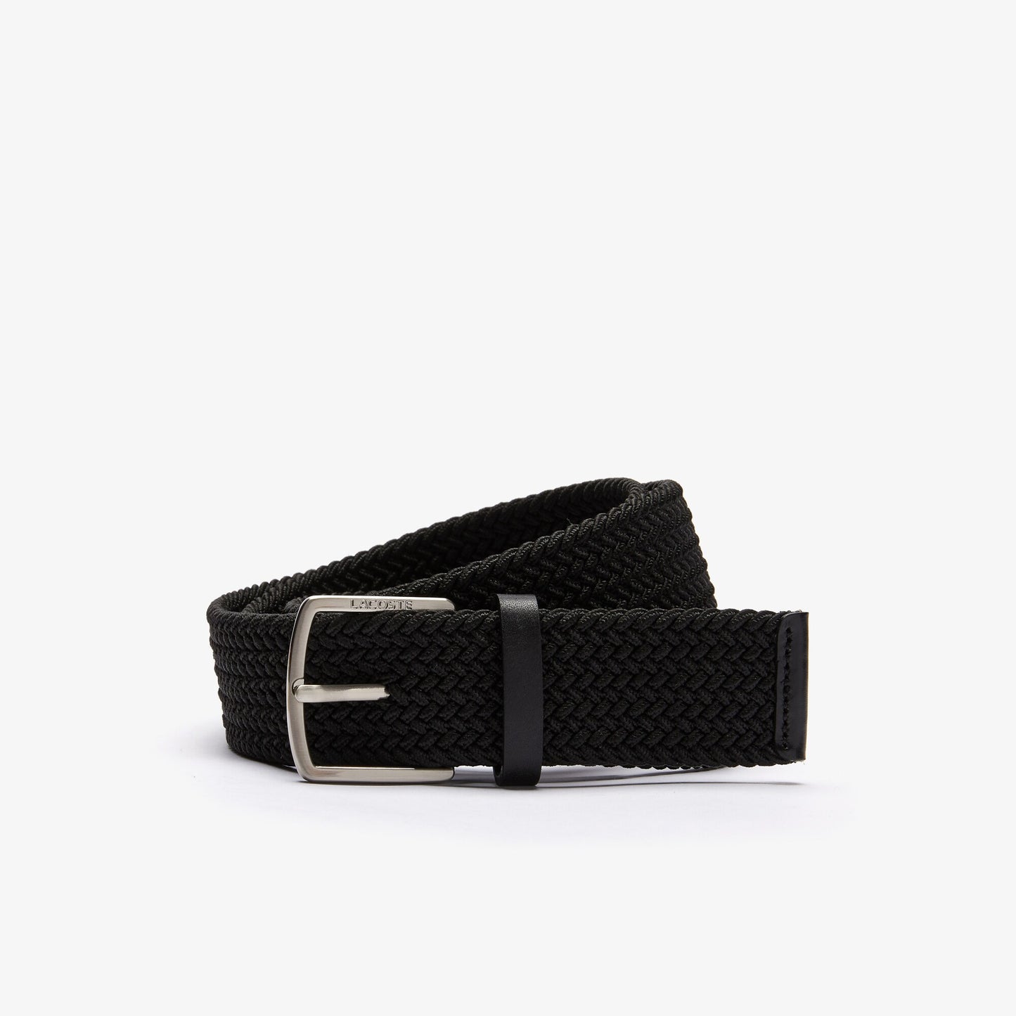 Cinturón Lacoste en cuero para caballero