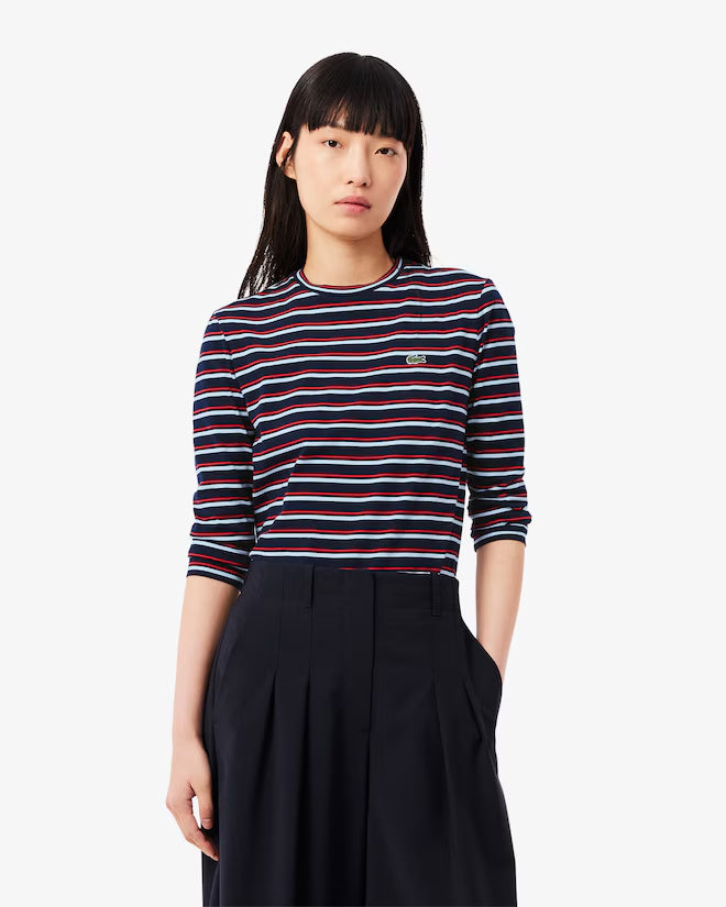 T-shirt Lacoste de cuello redondo