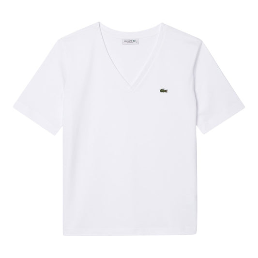 Suéter cuello V Lacoste para dama