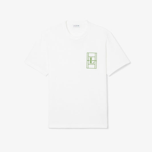 Camiseta de jersey grueso Lacoste para caballero