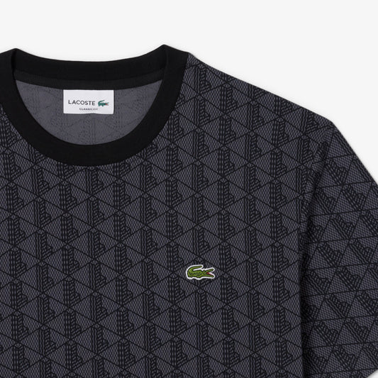 Remera monogram cuello redondo Lacoste para caballero