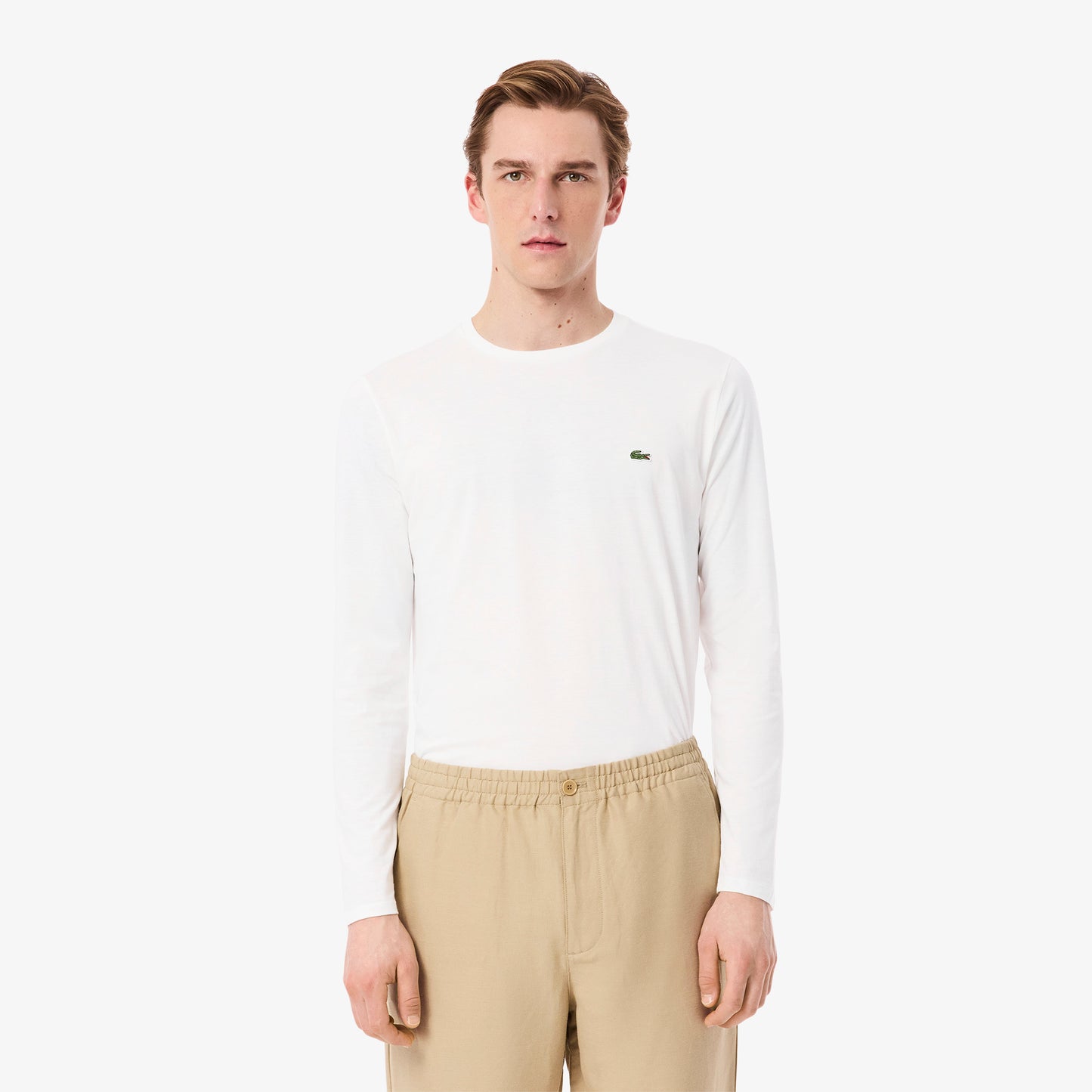 T-shirt cuello redondo Lacoste para caballero
