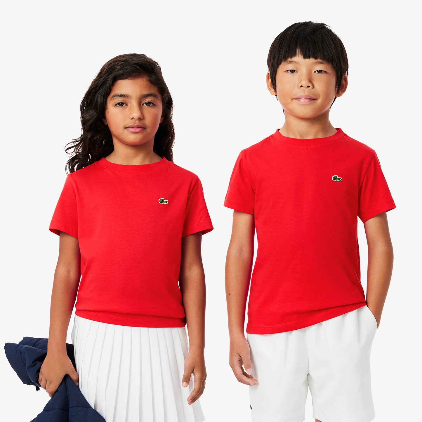 Suéter de cuello redondo Lacoste para niños