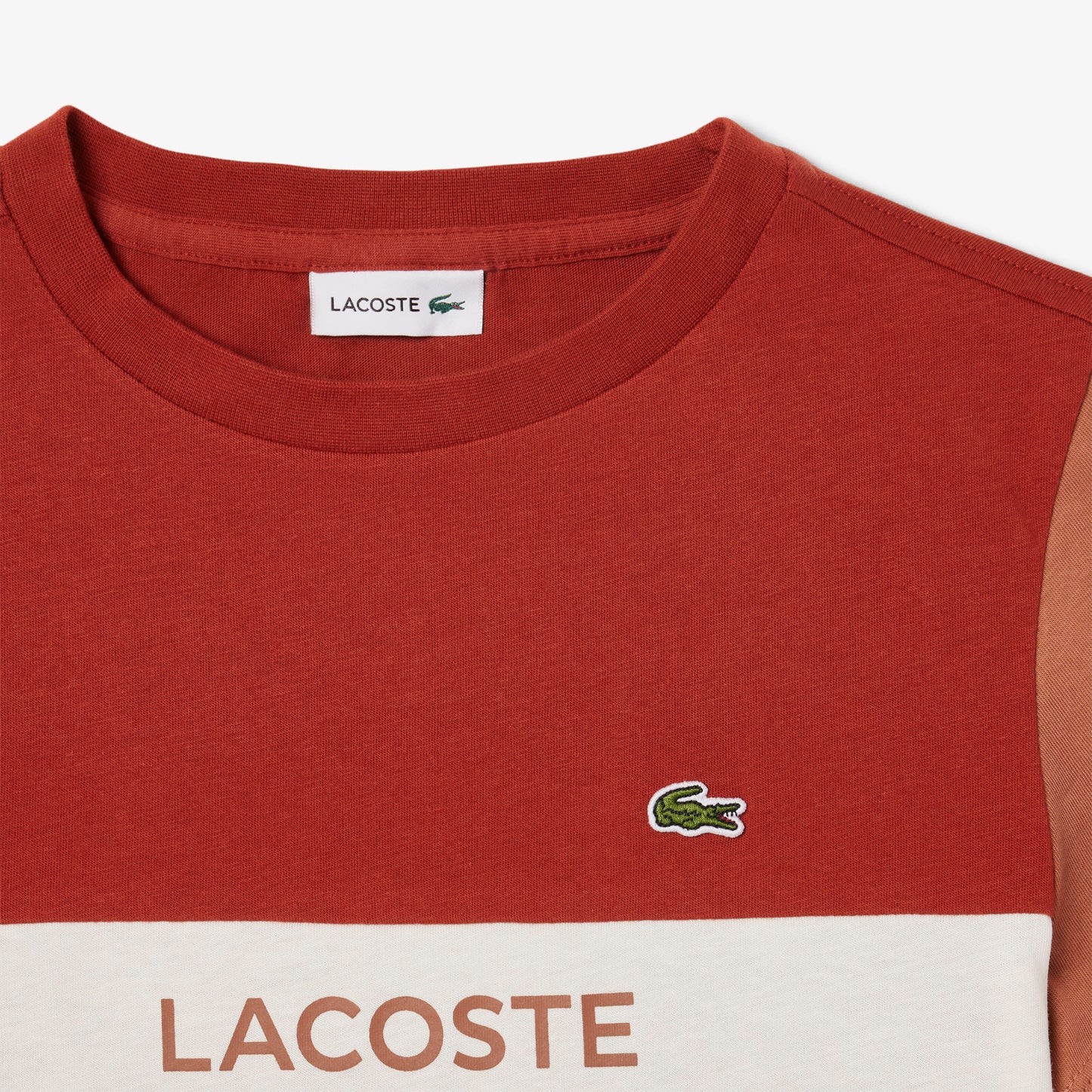 T-shirt cuello redondo Lacoste para niños