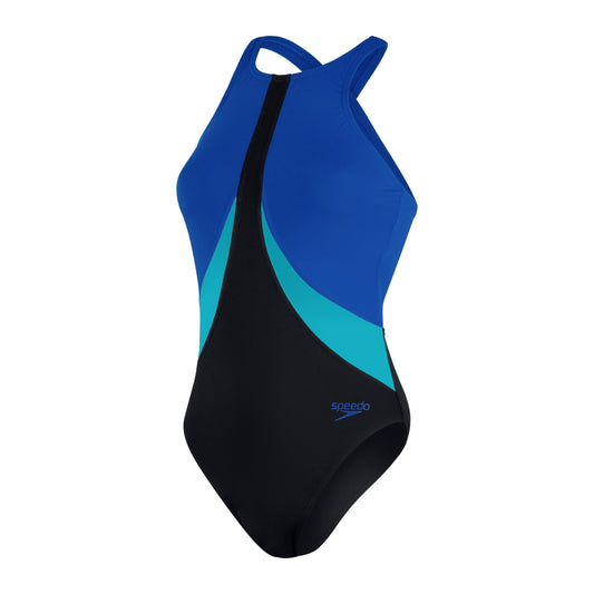 Vestido de baño Speedo de corte highneck