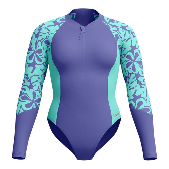 Womens long sleeve swim s vestido de bano