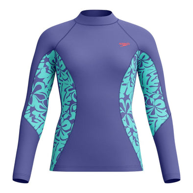 Womens printed long sleev banador