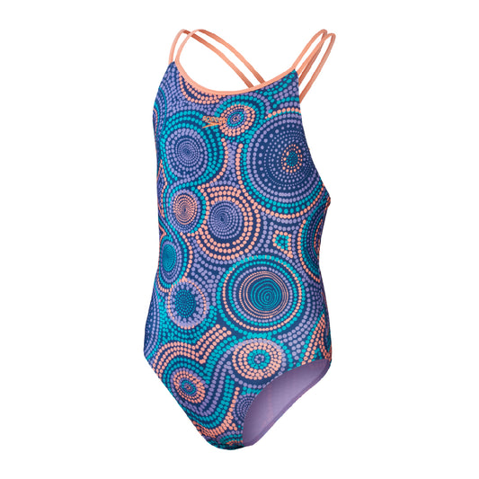 Vestido de baño printed twinstrap Speedo para niña