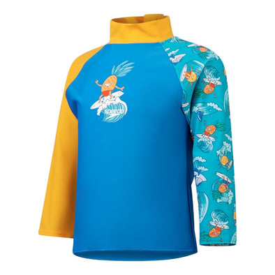 Prt ls rash top im blue/y vestido de para nino