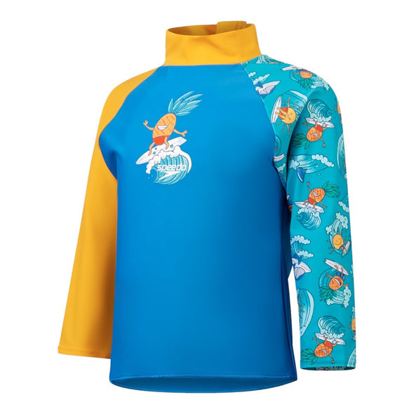 Prt ls rash top im blue/y vestido de para nino