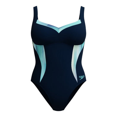 Womens shaping printed lu vestido de bano