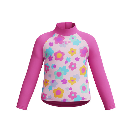 Vestido de baño de manga larga Speedo para niñas