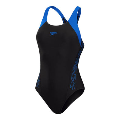 Hyprbm splc rcrbck 1pc af vestido de bano