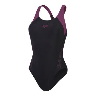 Hyprbm splc rcrbck 1pc af vestido bano