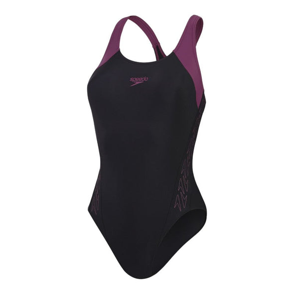 Hyprbm splc rcrbck 1pc af vestido bano