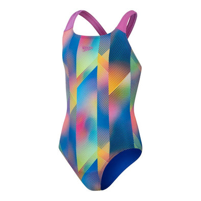 Pt alv pwrbck jf pink/blu vestido bano