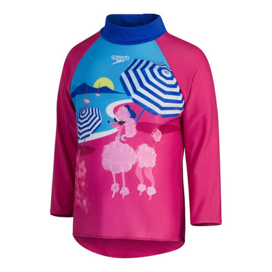 Pt ls diphem rash top if vestido de bano